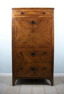 Directoire Italian Early 19th Century Secretaire Abattant - Escritoire – Bureau